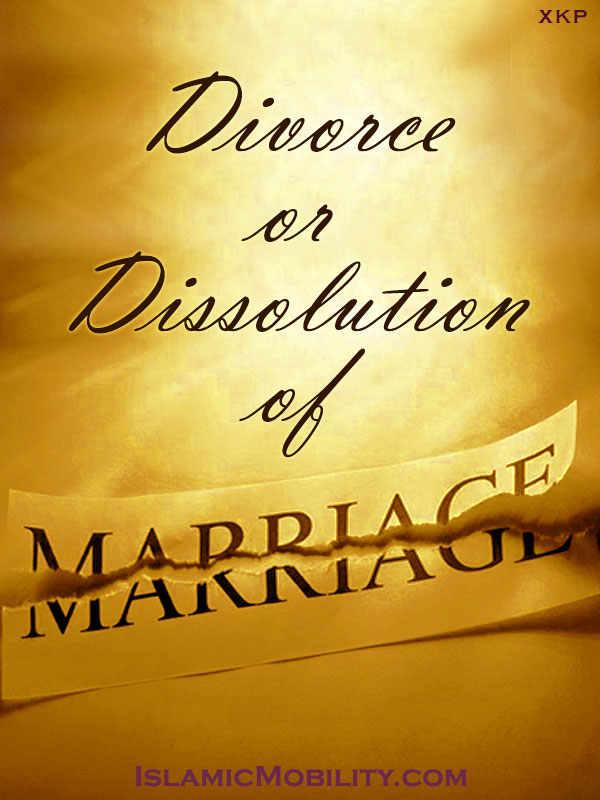 Divorce or Dissolution of Marriage